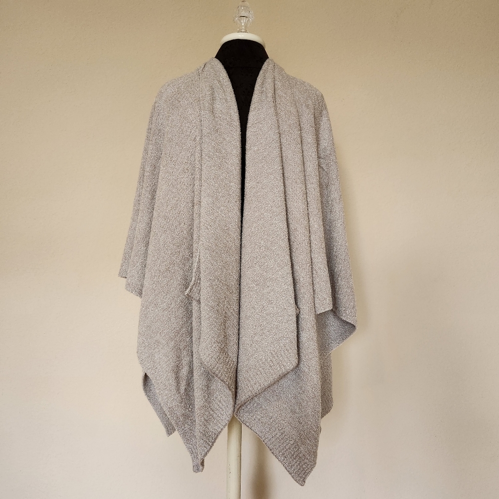 Barefoot Dreams CozyChic Lite Weekend Wrap Oatmeal O/S